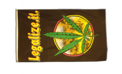 Flagge Hanf Legalize it