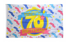 Flagge Happy Birthday 70