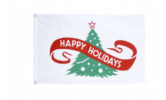 Flagge Happy Holidays