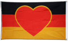 Flagge Herzflagge Deutschland