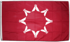 Flagge Indianer Oglala Sioux