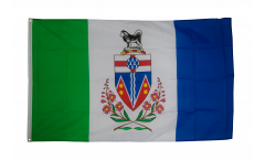 Flagge Kanada Yukon