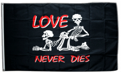 Flagge Love never dies