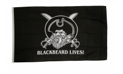 Flagge Pirat Blackbeard lives