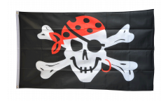 Flagge Pirat one eyed Jack