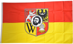 Flagge Polen Breslau