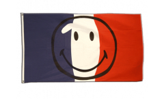 Flagge Smiley Frankreich