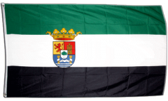 Flagge Spanien Extremadura