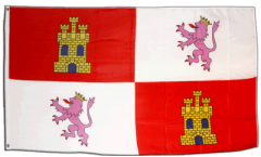 Flagge Spanien Kastilien-Leon