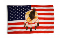 Flagge USA Adler Dreamcatcher