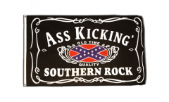 Flagge USA Südstaaten Ass kickin' southern rock