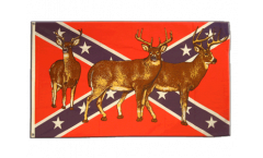 Flagge USA Südstaaten mit 3 Rehen