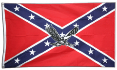 Flagge USA Südstaaten mit Adler