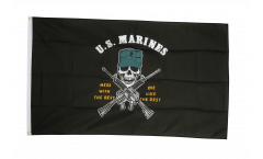 Flagge USA US Marine Corps Mess with the best