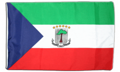 Flagge mit Hohlsaum Äquatorial Guinea
