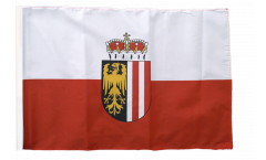 Flagge mit Hohlsaum Österreich Oberösterreich