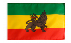 Flagge mit Hohlsaum Äthiopien alt
