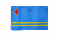 Flagge mit Hohlsaum Aruba