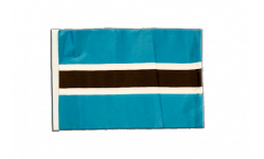Flagge mit Hohlsaum Botswana