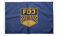 Flagge mit Hohlsaum Deutschland DDR FDJ Freie Deutsche Jugend