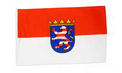 Flagge mit Hohlsaum Deutschland Hessen