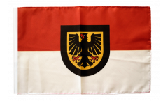 Flagge mit Hohlsaum Deutschland Stadt Dortmund