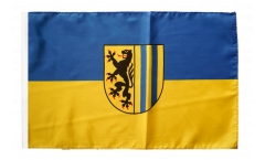 Flagge mit Hohlsaum Deutschland Stadt Leipzig