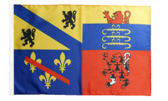 Flagge mit Hohlsaum Frankreich Ain