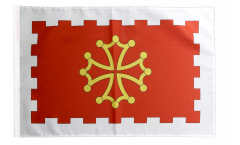 Flagge mit Hohlsaum Frankreich Aude
