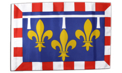 Flagge mit Hohlsaum Frankreich Centre