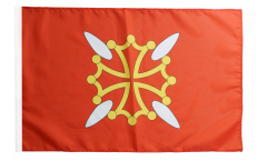Flagge mit Hohlsaum Frankreich Haute-Garonne