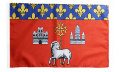 Flagge mit Hohlsaum Frankreich Toulouse