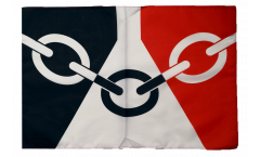 Flagge mit Hohlsaum Großbritannien Black Country