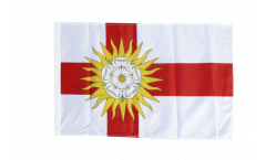 Flagge mit Hohlsaum Großbritannien Yorkshire West Riding