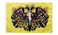 Flagge mit Hohlsaum Heiliges Römisches Reich Deutscher Nation Quaterionenadler
