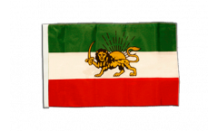 Flagge mit Hohlsaum Iran Shahzeit