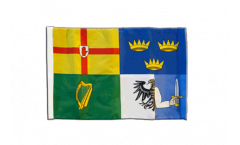 Flagge mit Hohlsaum Irland 4 Provinzen