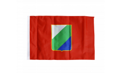 Flagge mit Hohlsaum Italien Abruzzen