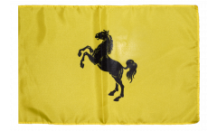 Flagge mit Hohlsaum Italien Provinz Neapel