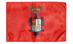 Flagge mit Hohlsaum Italien Provinz Palermo