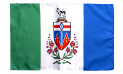 Flagge mit Hohlsaum Kanada Yukon