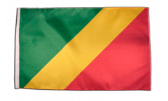 Flagge mit Hohlsaum Kongo