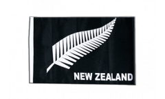 Flagge mit Hohlsaum Neuseeland Feder All Blacks