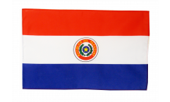 Flagge mit Hohlsaum Paraguay
