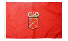 Flagge mit Hohlsaum Spanien Navarra