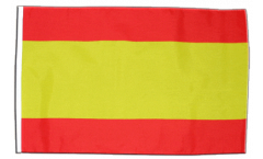 Flagge mit Hohlsaum Spanien ohne Wappen