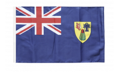 Flagge mit Hohlsaum Turks- und Caicosinseln