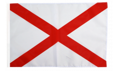 Flagge mit Hohlsaum USA Alabama