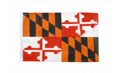 Flagge mit Hohlsaum USA Maryland