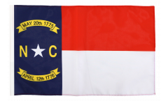 Flagge mit Hohlsaum USA North Carolina